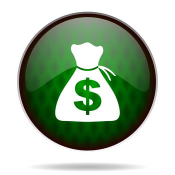 money green internet icon