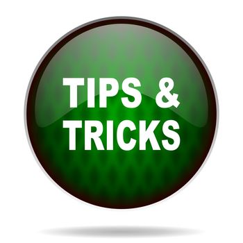 tips tricks green internet icon