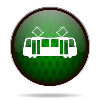 tram green internet icon