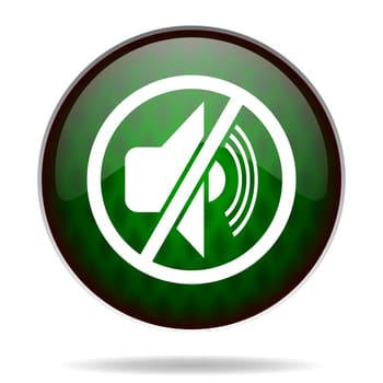mute green internet icon