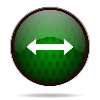 arrow green internet icon