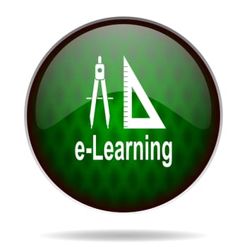 larning green internet icon