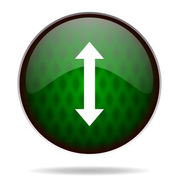 arrow green internet icon