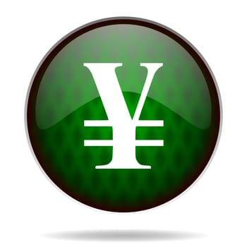 yen green internet icon