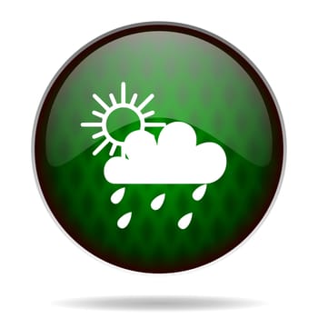 rain green internet icon