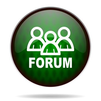 forum green internet icon