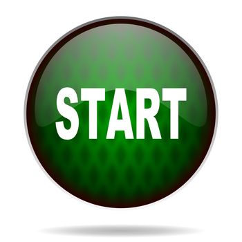 start green internet icon