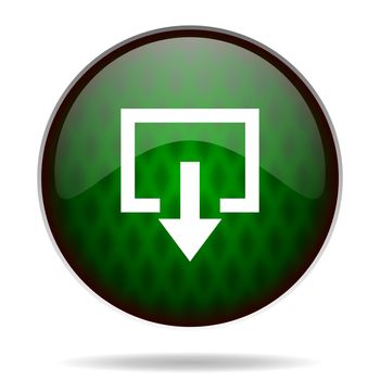 exit green internet icon