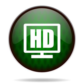 hd display green internet icon