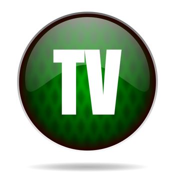 tv green internet icon