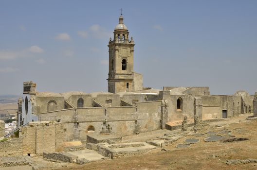 Archaeological site in Medina Sidonia (Cadiz, Spain), that is located in the upper area of the town, adjacent to the Church of St. Mary the Crowned.