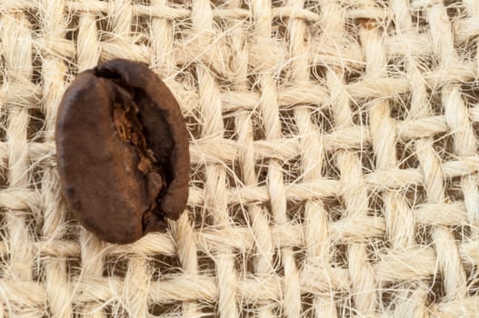 beautiful background of macro of coffe in studio