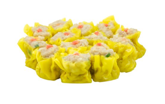 Dim Sum Chinese Appetizer Type of Chinese Steamed Dumpling isolate