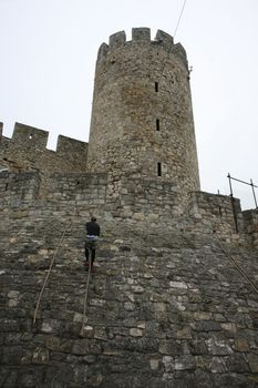 Race of Spartans held  on 25 Oktober 2014,on Belgrade fortress Kalemegdan,Serbia as promotion of healthy styles of life