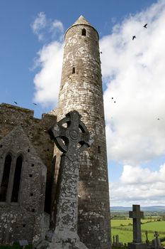 the historic rock of Cashel landmark in county Tipperary Ireland