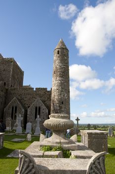 the historic rock of Cashel landmark in county Tipperary Ireland