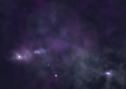Small part of an infinite star field of space in the Universe. "Elements of this image furnished by NASA".