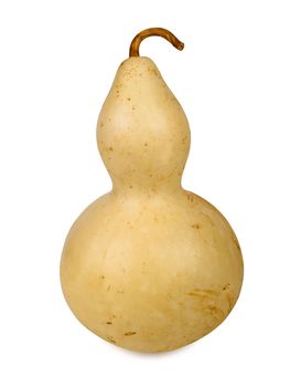 Bottle gourd isolated on a white background