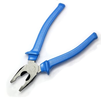 pliers isolated on white background 