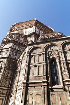 view of Basilica di Santa Maria del Fiore in Florence