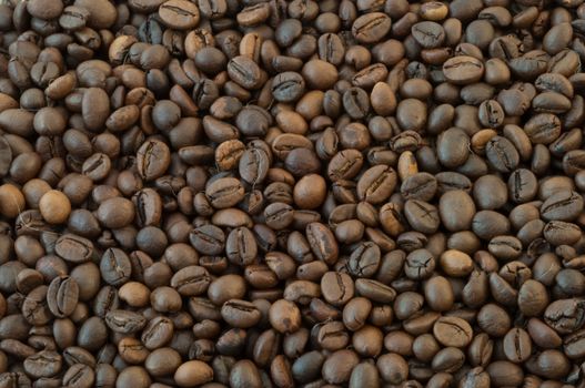 beautiful macro background of coffee