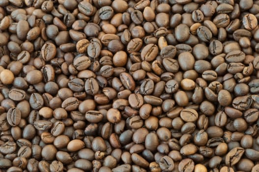 beautiful macro background of coffee