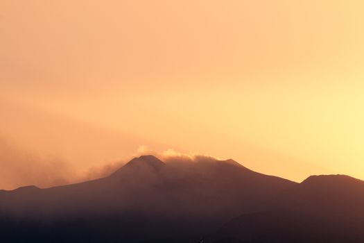 Mount Etna active europe volcano