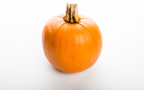 Fresh pumpkin isolated on white background