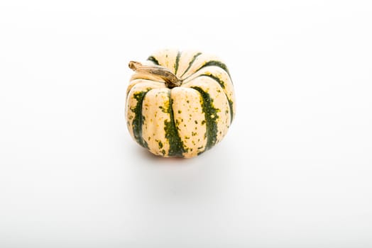 Fresh pumpkin isolated on white background