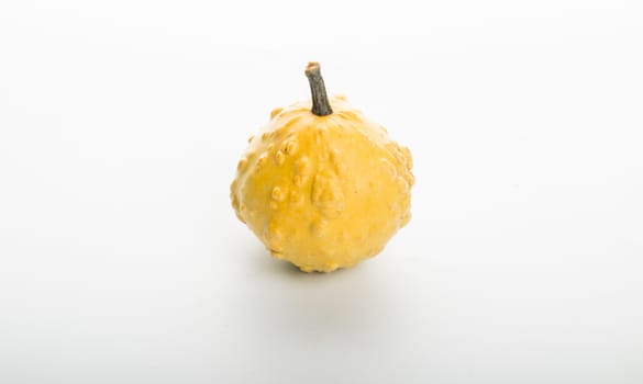 Fresh pumpkin isolated on white background