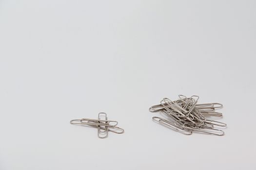 Photo of Paper Clips Object perfectly fits to various presentation purposes.