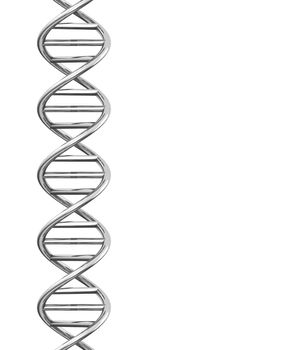 3d generated picture of a dna helix