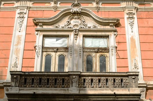 Building neoclassical style late 19th century, Bulgaria Ruse