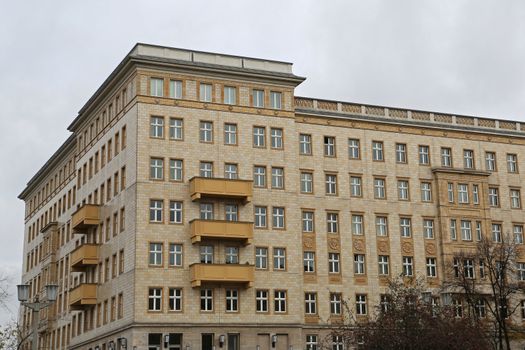 Old typical apartments in East Berlin, Germany
