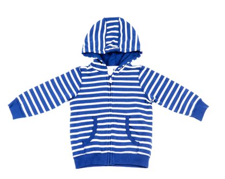 Kids striped shirt with hood