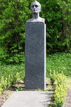 Grave of Edvard Munch in Oslo, Norway