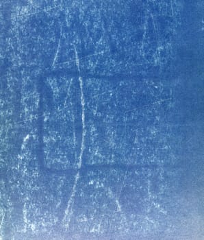 blue paperboard sheet useful as a background