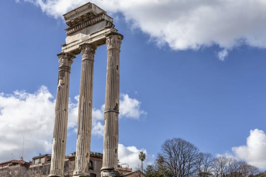 Roma Forum Ancient Tample, Italy Series