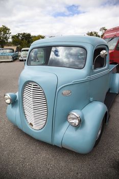 THORNCLIFF CALGARY CANADA, SEPT 13 2014: The annual Show and Shine  "Cars before 1964"