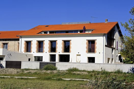 Built a loft in an old industrial glassware in Aigues-Mortes in the heart of the Camargue in the south-east of France.