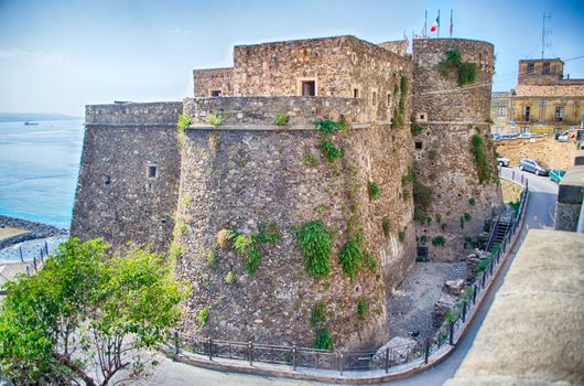 Aragonese Castle in Pizzo Calabro, South of Italy