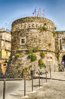 Aragonese Castle in Pizzo Calabro, South of Italy