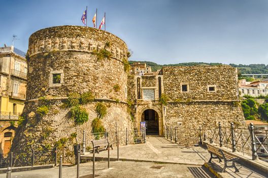 Aragonese Castle in Pizzo Calabro, South of Italy