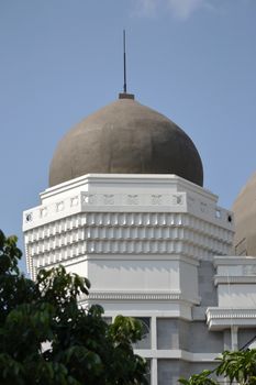 masjid dome that newly build with middle east architecture design