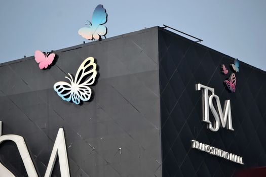 Bandung, Indonesia - September 17, 2014: Trans Studio Mall-one of famous shopping mall in Bandung, West Java-Indonesia.