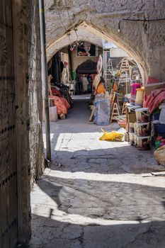 Entrance of the old souq in Nizwa, Oman