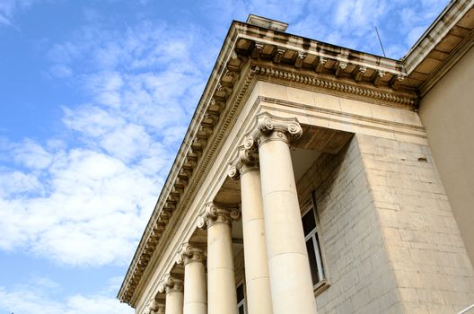 Building neoclassical style late 19th century, Bulgaria Ruse