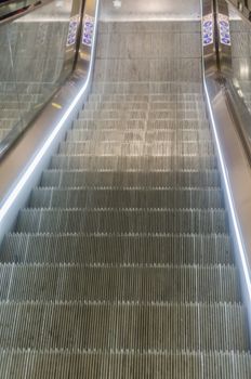 Escalator in a building is used to overcome with little muscle strength differences in height.