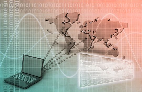 Science Research as a Tech Concept for Presentation 