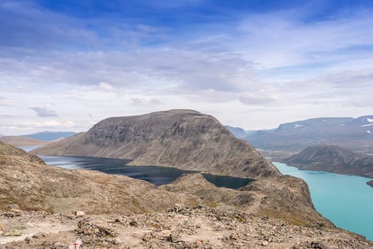 Besseggen at Jotunheimen park